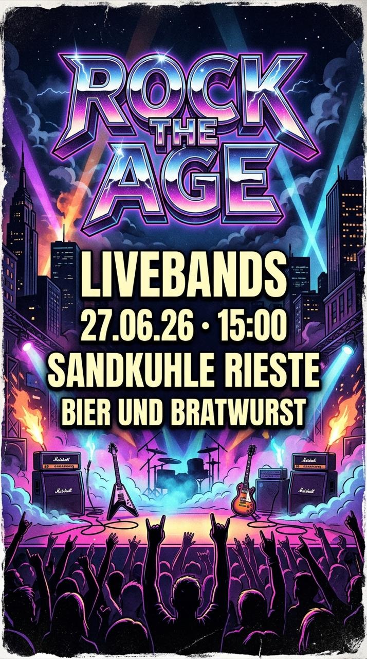 Rock the Age - Festival Flyer